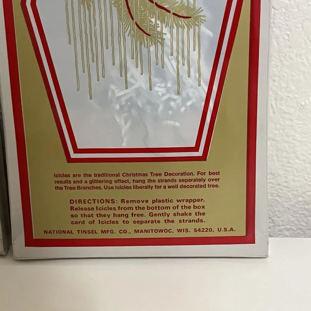 National Tinsel Mfg. vintage national